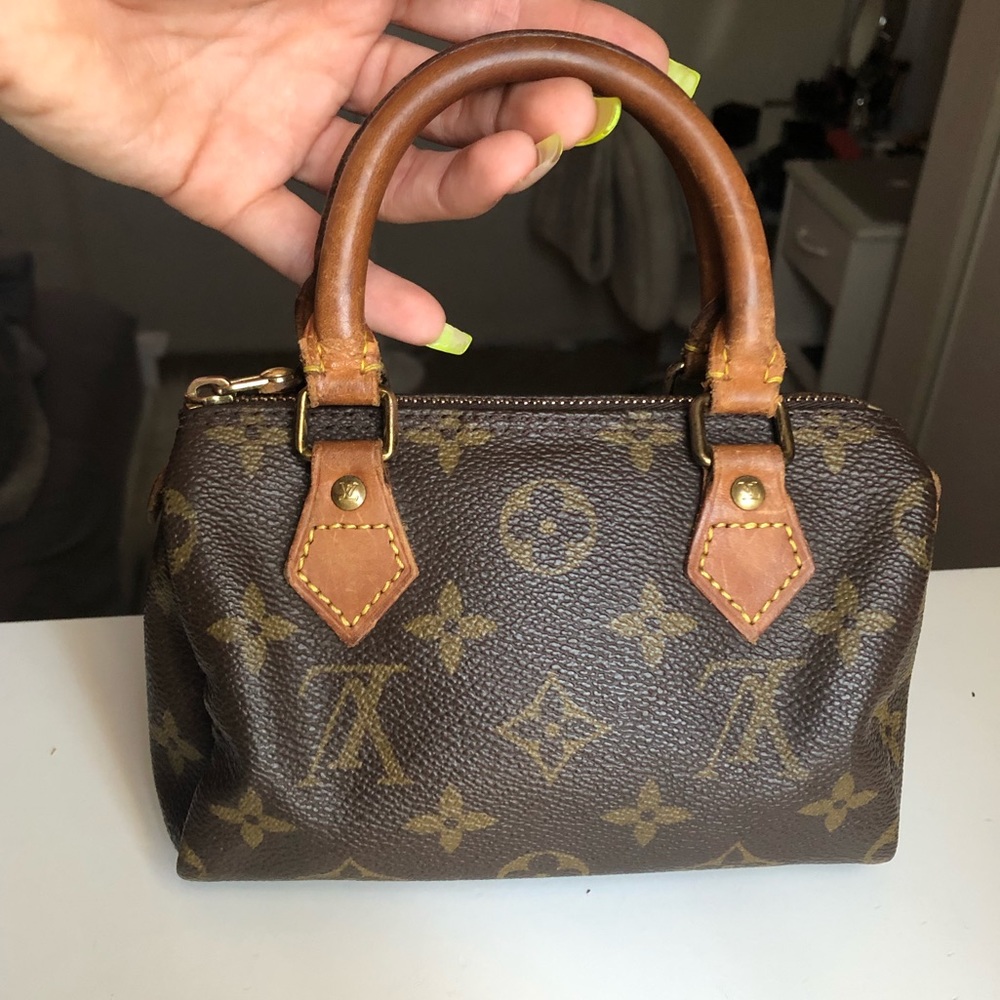 LOUIS VUITTON Monogram Mini Sac HL Speedy